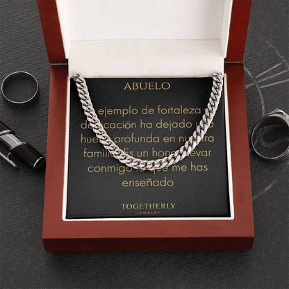 Cadena de Eslabones Cubanos - Abuelo