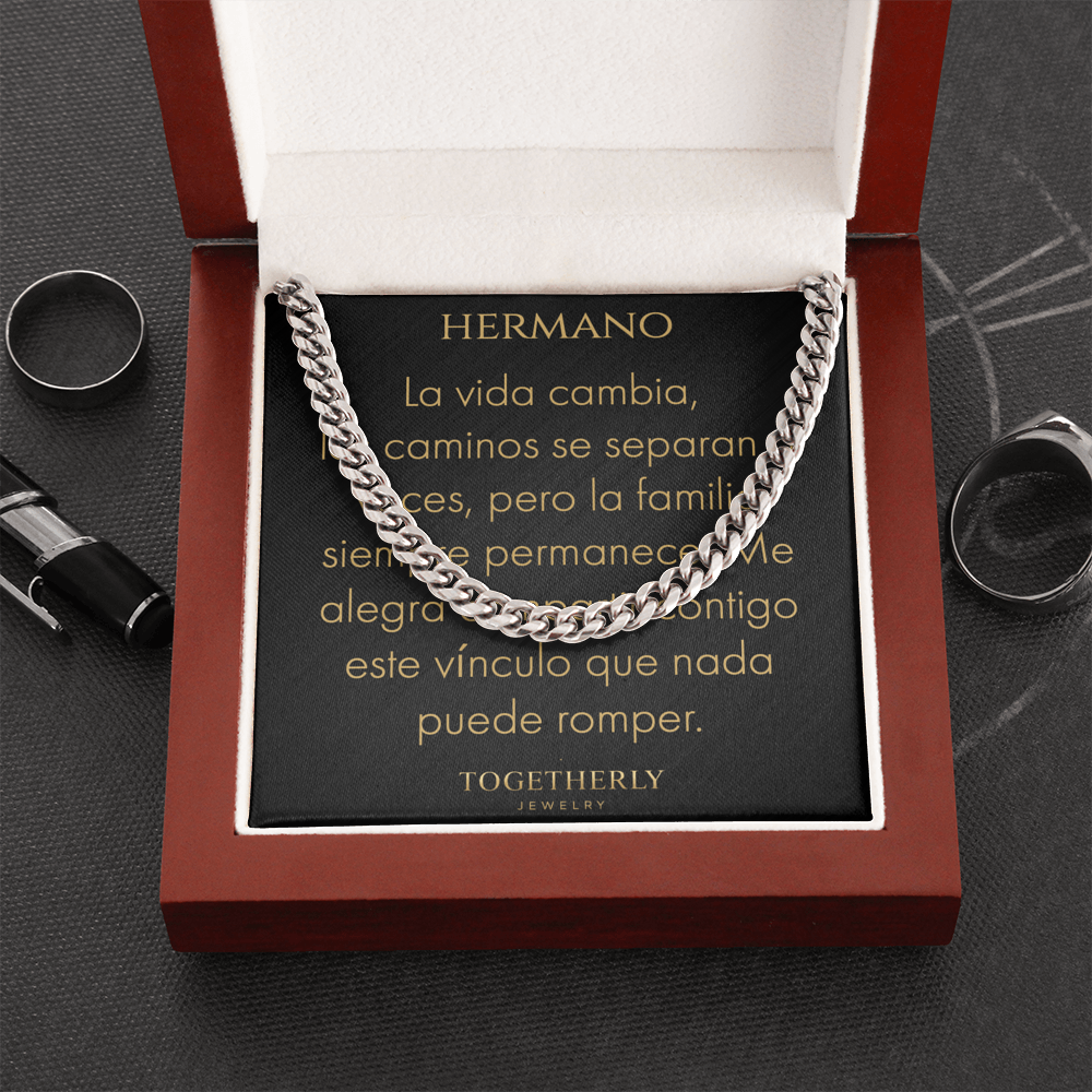 Cadena de Eslabones Cubanos -Hermano