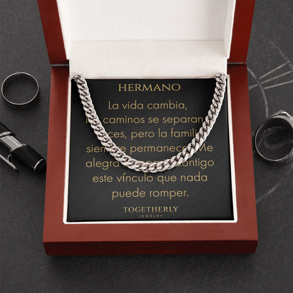 Cadena de Eslabones Cubanos -Hermano