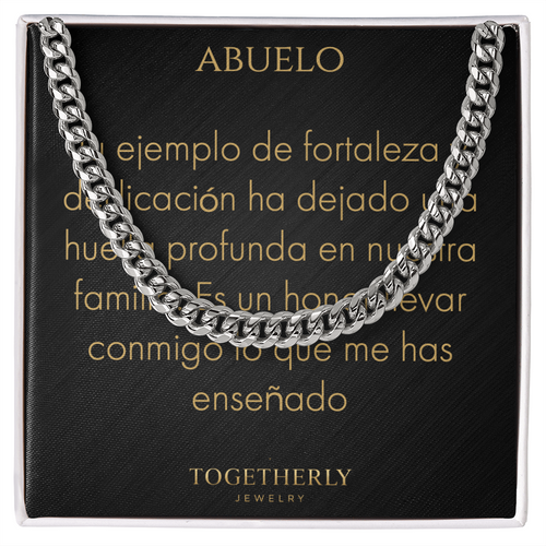 Cadena de Eslabones Cubanos - Abuelo