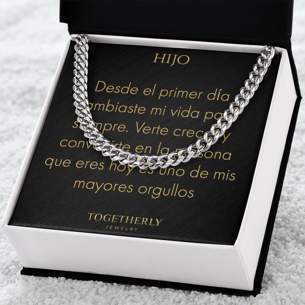 Cadena de Eslabones Cubanos - Hijo