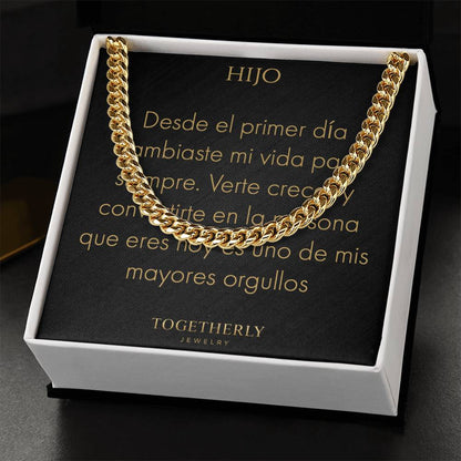 Cadena de Eslabones Cubanos - Hijo