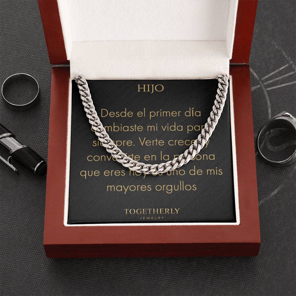 Cadena de Eslabones Cubanos - Hijo