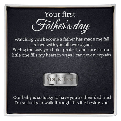 Men's Ring - First Father's day