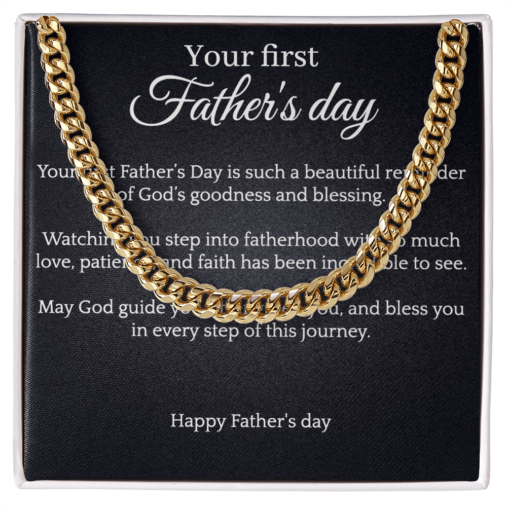 Cuban chain - First Father's day