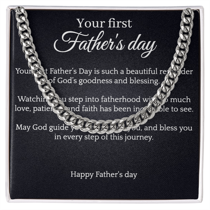 Cuban chain - First Father's day