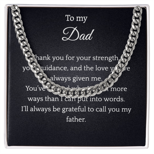 To my Dad