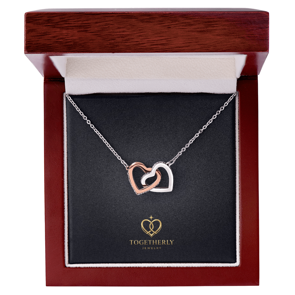 Interlocking Hearts necklace
