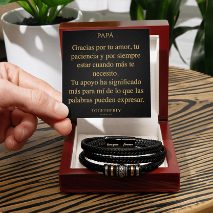 Pulsera "Te Amo Siempre" - Papá