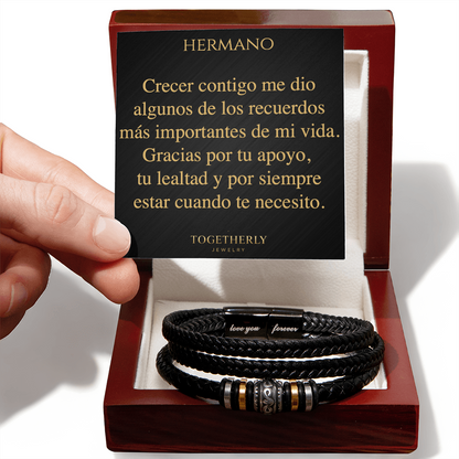 Pulsera "Te Amo Siempre" -Hermano