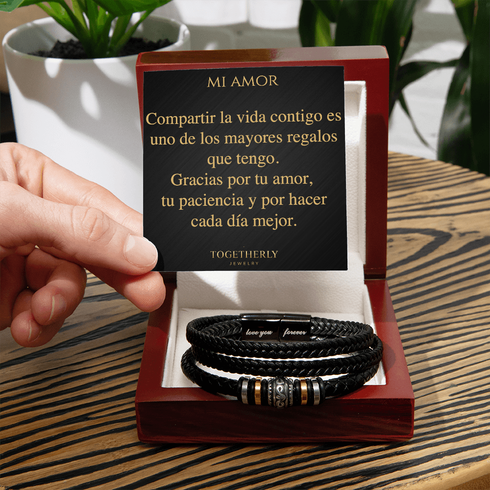 Pulsera "Te Amo Siempre" -Mi amor