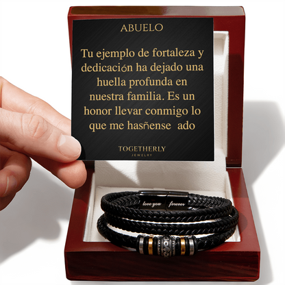Pulsera "Te Amo Siempre" -Abuelo